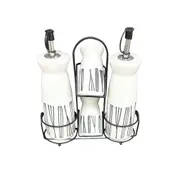 Kitchen Accessories Salt and Pepper Seasoning Dispenser Set 20*7*20 cm