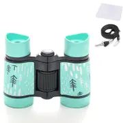 Catzon Binoculars Toy for Kids 4x30 Shock Proof Children Gifts for Outdoor Play-Blue