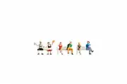 Noch 15536 HO/OO Gauge Seated People (6) Figure Set