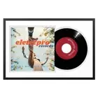Record Frame Inches with 2 Double Sided Mats (& White) 16x24 Black 1-Pack