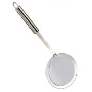 1PC fine sieve strainer Mesh Colander with Handle Strainer Ladle Soup Skimmer