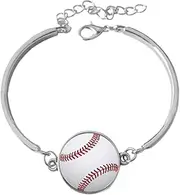 Sport Balls Couples Bracelets Mens Bracelet Sports Party Favors Gemstone Bracelet Football Charm Bracelet Ball Themed Sports Bracelet Portable Wrist Bracelet Ball Bracelet for Boys