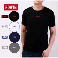 在飛比找蝦皮購物優惠-新品 EDWIN 男士基本款 T 恤修身版型 7480-18