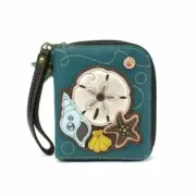 Chala - Sand Dollar & Shells - Zip-Around Wallet - 839SDL7