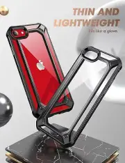 SUPCASE EXO Series For iPhone SE 2nd Gen 2020 / 8 7 Clear Bumper Case Thin Cover