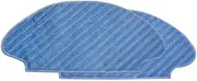 Robot Vacuum Cleaner Water Tank Mop Cloth Rags Compatible with Tefal RG6875 Robotic Vacuum Cleaner Spare Parts Accessories (Color : 2pcs mop Cloth)