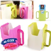 2PCS Juice Pouch Box Baby Cup Holder Toddler AU Milk Adjustable Handles