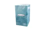 Ultra Pro Marble Satin Tower Deck Box Light Blue / White