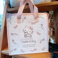 在飛比找樂天市場購物網優惠-真愛日本 kitty 凱蒂貓 一線畫粉 不織布 保冷提袋 保