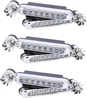 iplusmile 3pcs Pair 8 Led Running Light for Cars and Trucks Daytime Running Lamp Cob Lighting Technology
