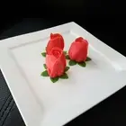 3 Goats milk soap roses