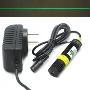 Industrial 532nm 50mW Green Line Laser Diode Module Locator 5V Adapter