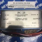 Newmar PC-25 Power Conditioner Noise Filter 25 amps 6-48VDC POS NEG GND CB HAM