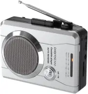 Portable Cassette Tape Player Recorder, Retro AM FM Radio, Compact Cassette A...