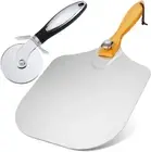 Pizza Peel 12 X 14 Inches, Pizza Paddle Pizza Spatula Shovel Pizza Cutter, Pi...