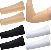 Vinsatin 6 Pcs PICC Line Sleeve PICC Line Covers Breathable PICC Line Arm Cover Sleeve for Adult Upper Arm, Elastic, One Size Fits Most