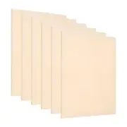 6 Pack Wood Panel Board, 8"x8" Unfinished Wood Canvas Square Wooden