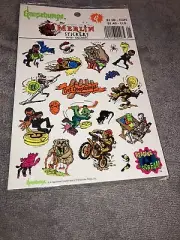 SEALED Vintage 90’s Goosebumps R.L Stine Merlin Character Stickers Import Promo