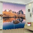Great Scenic Wonderland 3D Blockout Photo Print Curtain Fabric Curtains Window