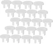 Veemoon 20PCS Child Plug Cover Plug Protective Box childproof Outlet Cover Outlet Plug Protector Outlet Plug Stopper Cap Power Outlet Anti-Shock Baby proofing kit