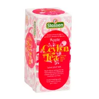 在飛比找momo購物網優惠-【Stassen 司迪生】蘋果茶2gx25入x1盒(風味紅茶