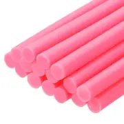 16 Pcs Mini Hot Glue Sticks, 0.28" Dia x 7.87" Long EVA Sticks, Pink
