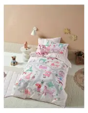[Linen House Kids] Petite Paris Quilt Cover Set in Pink