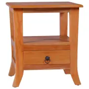 Bedside Cabinet Solid Mahogany Wood