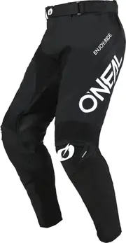 Oneal Mayhem Hexx Motocross Pants, black-white, Size 30 for Men Black White