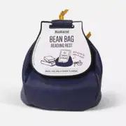 If USA 43803 Bookaroo Bean Bag Reading Rest Navy & Mustard