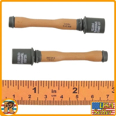 Michael Wittman Tiger Ace - Stick Grenades x2 - 1/6 Scale - Dragon Action Figure