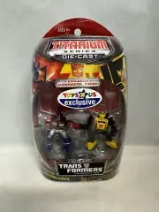 Transformers Titanium Diecast 3" OPTIMUS PRIME & BUMBLEBEE Toys R Us Exclusive