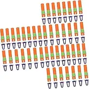 45 Pcs Oil Pastel Extender Drawing Stick Pencil Extender for Colored Pencils Pencil Length Extender Holder Multitools Crayon Holder Kids Crayons Plastic Stationery Child Adjustable