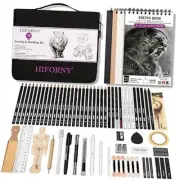 HIFORNY Pcs Drawing Set Sketching Kit - Sketch Pencils Art Supplies for 70