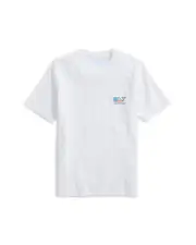 Vineyard Vines Boys' Flag Whale Short Sleeved Pocket Tee - Big Kid