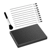 Model Painting Stand Stick Mini Jaw Clips for Hair Airbrush