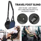 Swing Hammock Airplane Footstool Airplane Footrest Hammock for Office Travel