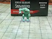 Snowbound Quaggoth #24 D&D Miniature