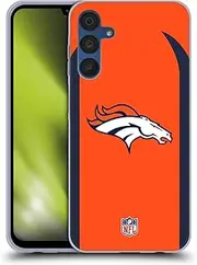 Head Case Designs Officially Licensed NFL Logo Denver Broncos Positions & Logo Gel Case [Military Grade Protection] Compatible with Samsung Galaxy A15