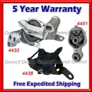 O098 Fits 2013-2018 Mazda CX-5 2.0L AWD AUTO Motor(w/Bracket) & Trans Mount 3pc (for: Mazda)