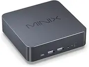 MINIX NGC N512 PC Windows 11 Pro, Intel i5-12600H 512GB M.2 PCIe 4.0 x 4 SSD 16GB DDR5 Micro Desktop Computer, Quad Display/TB4 (8K) /2xHDMI/USB-C/Dual LAN, for Business Home Office Multi-Tasking