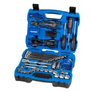 Kincrome 3/8 Inch 120 Piece Drive Metric Sockets Portable Automotive Tool Kit AU