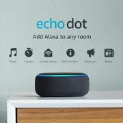 echo dot 3rd gen smart speaker with alexa