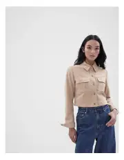 [Unison] Suede Cropped Jacket
