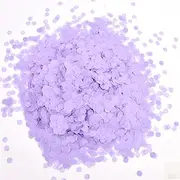 Party Decor 30g 1cm Pastel Confetti Macaron Rainbow Unicorn Birthday Party Decoration Paper Confetti Wedding Pink Blue Baby Shower Tableware (Color : 6 Purple)