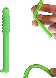 Chewable Essential Oil Breath Stick - Aromatherapy Chewable Breather Stick for Natural Focus on the Go (Green)