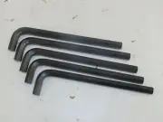 N/A N/A N/A 9/16" Allen Wrench Hex Key Long Arm 9" Lot of 5