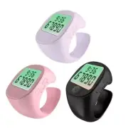 Wearable Digital Rings Counter High Precised Counting Rings Quiet Operate 5 Digt