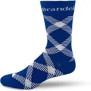 Timeless Tartans Brandeis University Tartan Socks, Tartan, One size