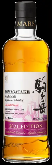 Shinshu Mars Distillery Komagatake 2021 Limited Edition Single Malt Japanese Whisky (700mL)